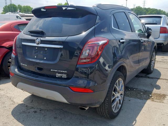 KL4CJ1SB5JB572499 - 2018 BUICK ENCORE SPO BLACK photo 4