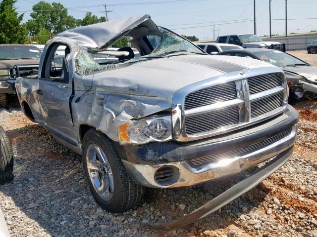 1D7HA16NX5J648459 - 2005 DODGE RAM 1500 S SILVER photo 1