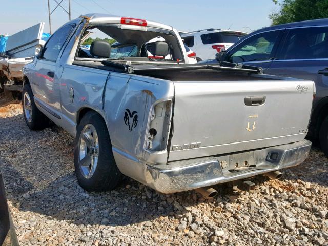 1D7HA16NX5J648459 - 2005 DODGE RAM 1500 S SILVER photo 3