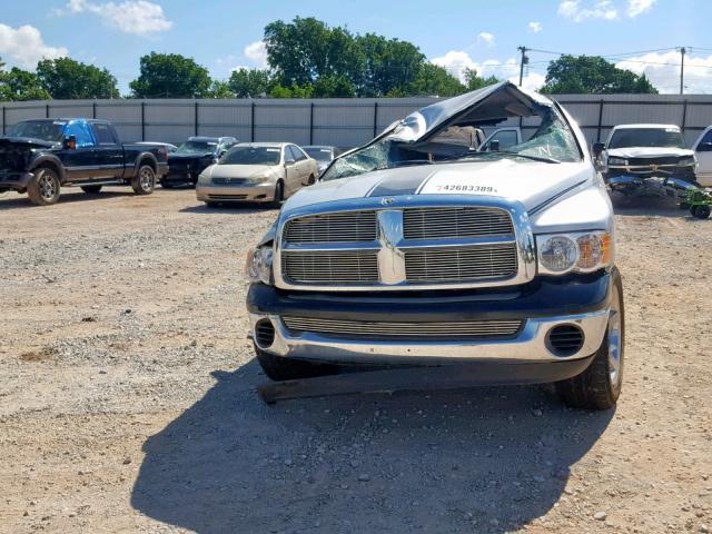 1D7HA16NX5J648459 - 2005 DODGE RAM 1500 S SILVER photo 9