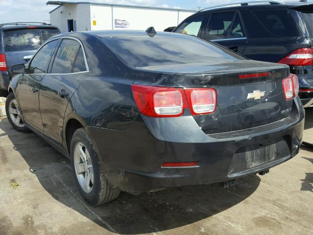 1G11C5SA2DF196906 - 2013 CHEVROLET MALIBU 1LT BLACK photo 3