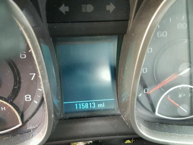 1G11C5SA2DF196906 - 2013 CHEVROLET MALIBU 1LT BLACK photo 8