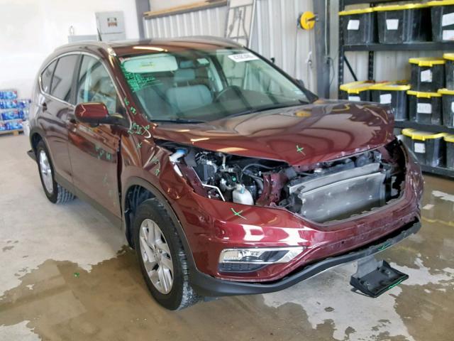 2HKRM3H73GH531060 - 2016 HONDA CR-V EXL MAROON photo 1