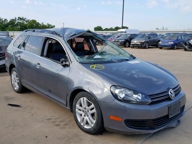 3VWML7AJ2DM600933 - 2013 VOLKSWAGEN JETTA TDI GRAY photo 1