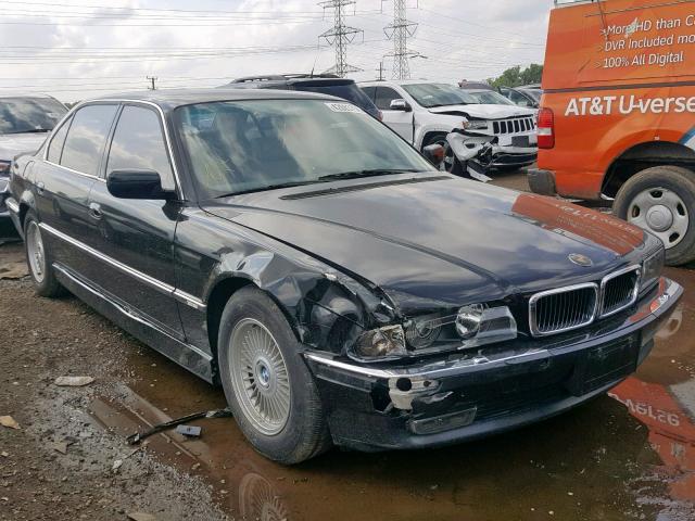 WBAGK2320WDH69021 - 1998 BMW 750 IL BLACK photo 1