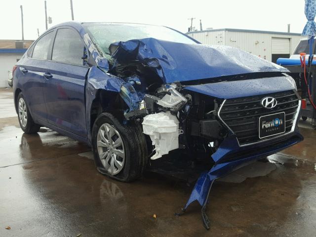 3KPC24A35JE033706 - 2018 HYUNDAI ACCENT SEL BLUE photo 1