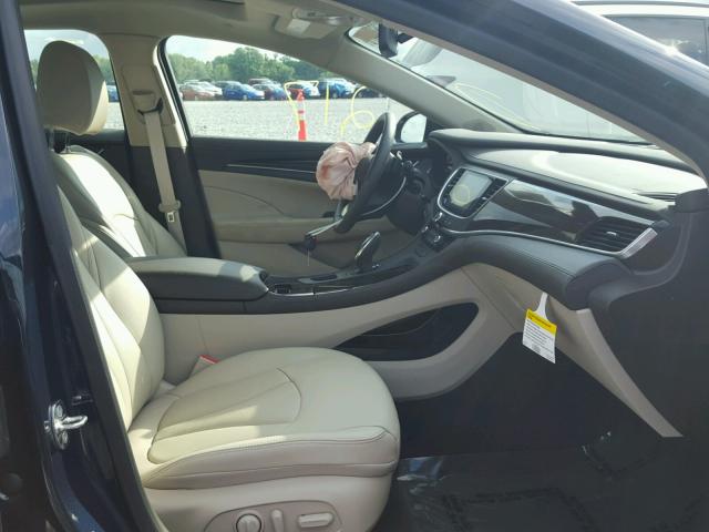 1G4ZP5SS7HU145647 - 2017 BUICK LACROSSE E BLUE photo 5