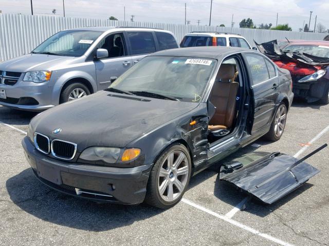 WBAEV53443KM29571 - 2003 BMW 330 I BLACK photo 2