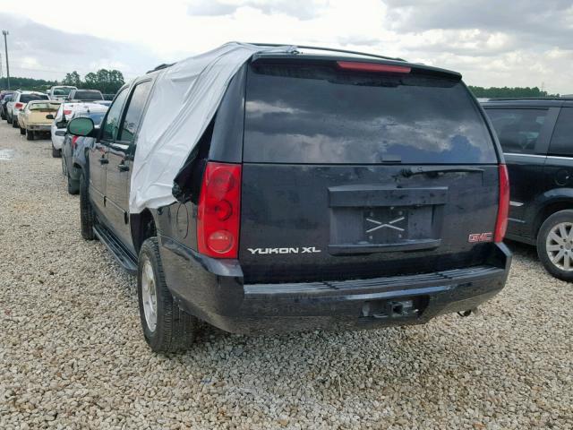 1GKS1KE04DR349520 - 2013 GMC YUKON XL C BLACK photo 3