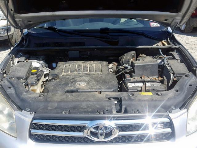 JTMBK31V565001560 - 2006 TOYOTA RAV4 LIMIT SILVER photo 7