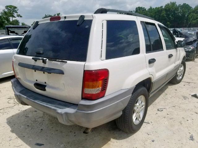 1J4GX48S32C176429 - 2002 JEEP GRAND CHER WHITE photo 4