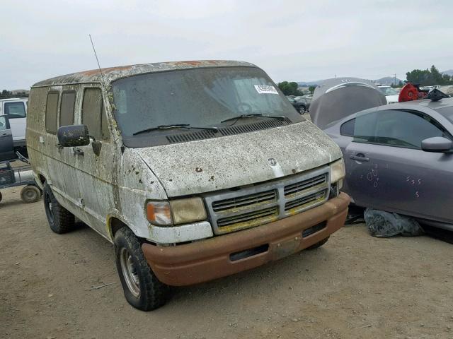 2B7HB11X9TK118954 - 1996 DODGE RAM VAN B1 WHITE photo 1