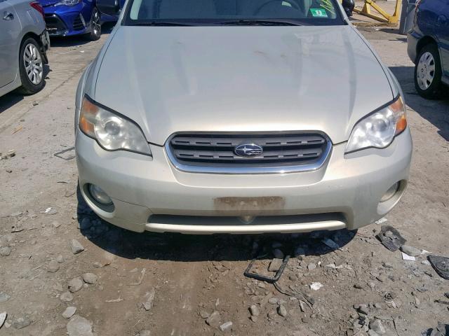 4S4BP61C267330427 - 2006 SUBARU LEGACY OUT TAN photo 9