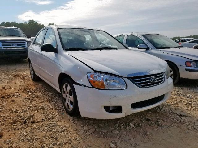 KNAFE221095620812 - 2009 KIA SPECTRA EX WHITE photo 1