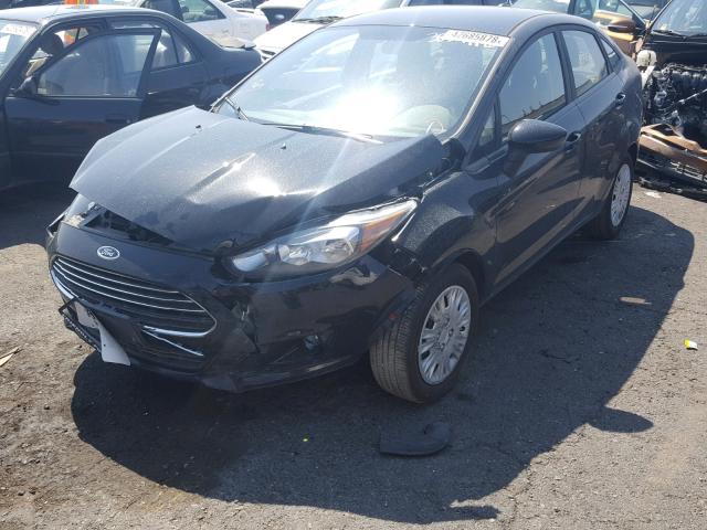 3FADP4AJ5JM106444 - 2018 FORD FIESTA S BLACK photo 2