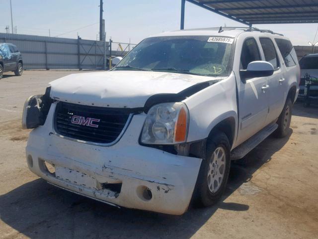 1GKUKKE35AR292272 - 2010 GMC YUKON XL K WHITE photo 2