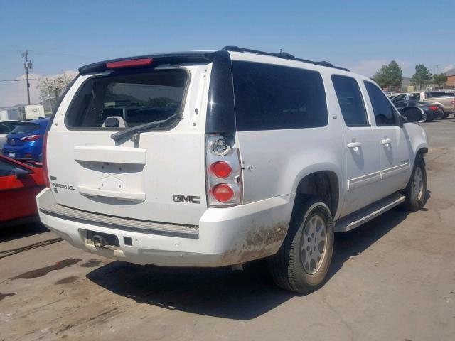 1GKUKKE35AR292272 - 2010 GMC YUKON XL K WHITE photo 4