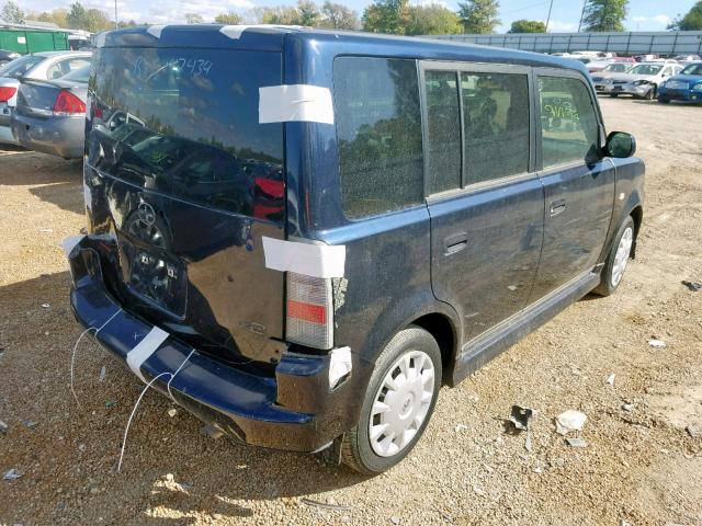 JTLKT324864086830 - 2006 TOYOTA SCION XB 蓝色 照片 4