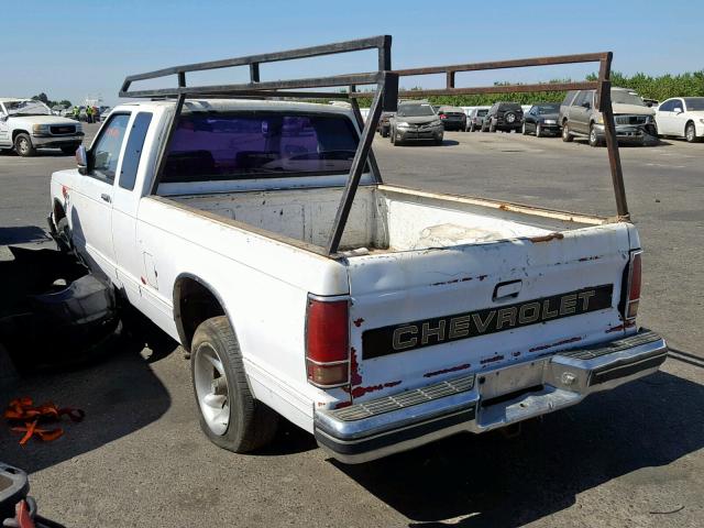 1GCCS19Z8K8136217 - 1989 CHEVROLET S TRUCK S1 WHITE photo 3