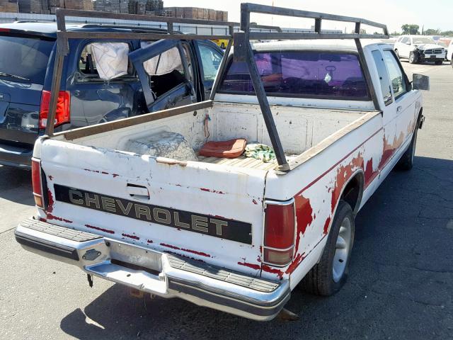 1GCCS19Z8K8136217 - 1989 CHEVROLET S TRUCK S1 WHITE photo 4