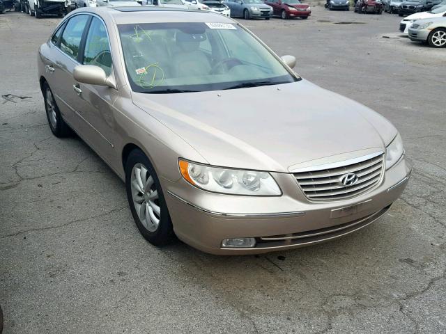 KMHFC46F06A108461 - 2006 HYUNDAI AZERA SE GOLD photo 1