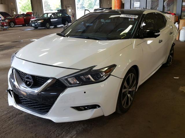 1N4AA6AP8GC383412 - 2016 NISSAN MAXIMA 3.5 WHITE photo 2