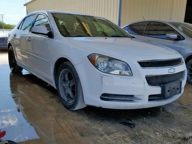 1G1ZC5E01AF250312 - 2010 CHEVROLET MALIBU 1LT WHITE photo 1