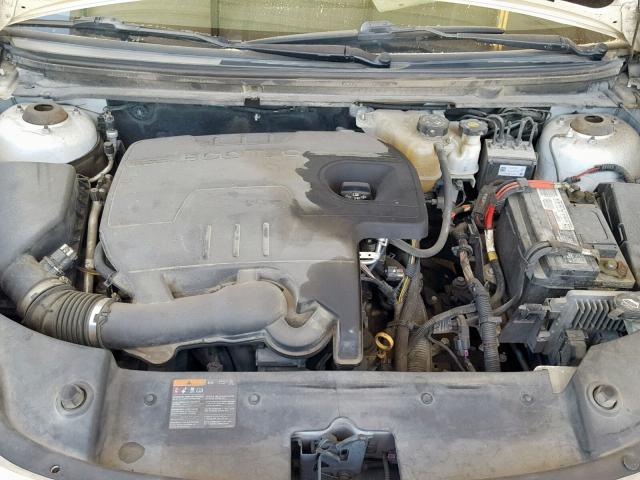 1G1ZC5E01AF250312 - 2010 CHEVROLET MALIBU 1LT WHITE photo 7