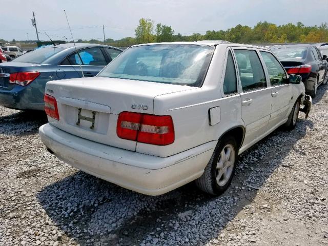 YV1LS55AXX2609126 - 1999 VOLVO S70 WHITE photo 4