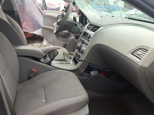 1G1ZB5EB5AF296777 - 2010 CHEVROLET MALIBU LS SILVER photo 5