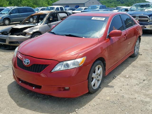 4T1BE46K47U102586 - 2007 TOYOTA CAMRY NEW RED photo 2