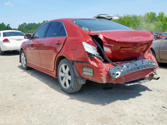 4T1BE46K47U102586 - 2007 TOYOTA CAMRY NEW RED photo 3