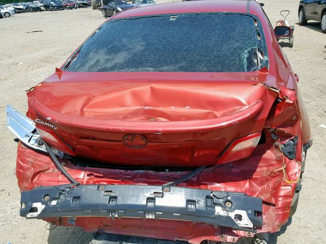 4T1BE46K47U102586 - 2007 TOYOTA CAMRY NEW RED photo 9