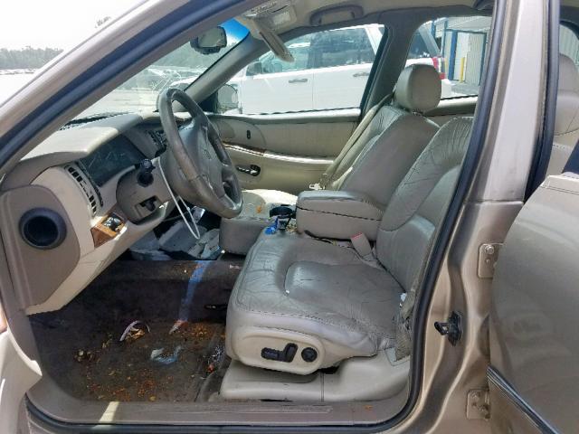 1G4CW54K724214284 - 2002 BUICK PARK AVENU TAN photo 5