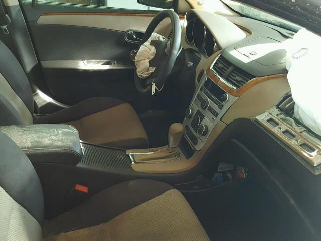 1G1ZC5EU5CF286493 - 2012 CHEVROLET MALIBU 1LT BLACK photo 5