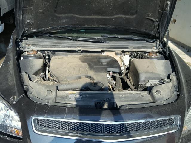 1G1ZC5EU5CF286493 - 2012 CHEVROLET MALIBU 1LT BLACK photo 7