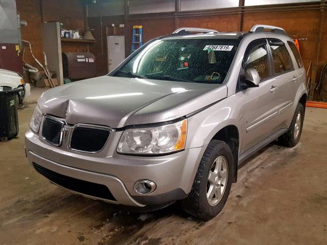 2CKDL73F676118081 - 2007 PONTIAC TORRENT SILVER photo 2