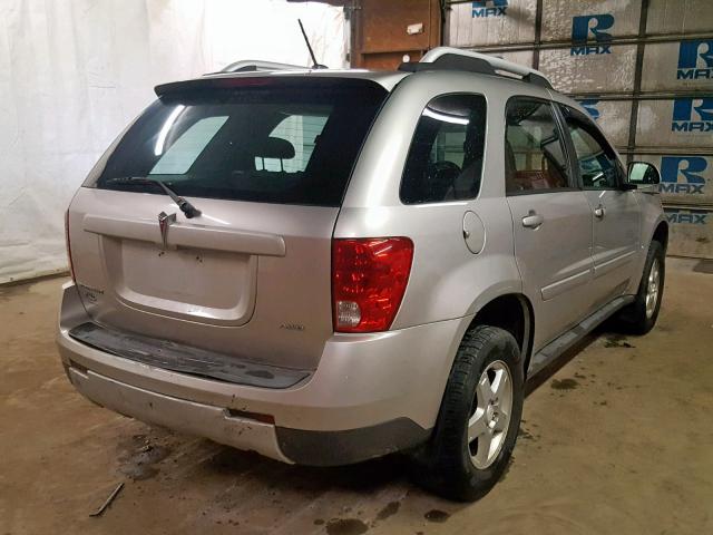 2CKDL73F676118081 - 2007 PONTIAC TORRENT SILVER photo 4