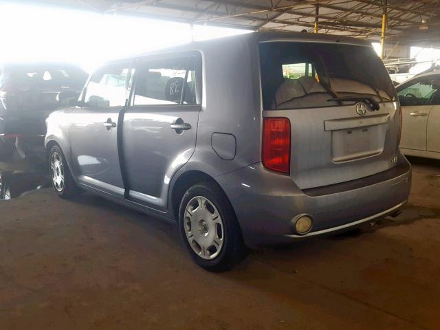 JTLKE50E591077834 - 2009 TOYOTA SCION XB 灰色 照片 3
