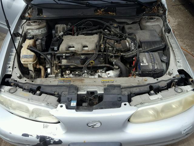 1G3NL52E74C218606 - 2004 OLDSMOBILE ALERO GL SILVER photo 7