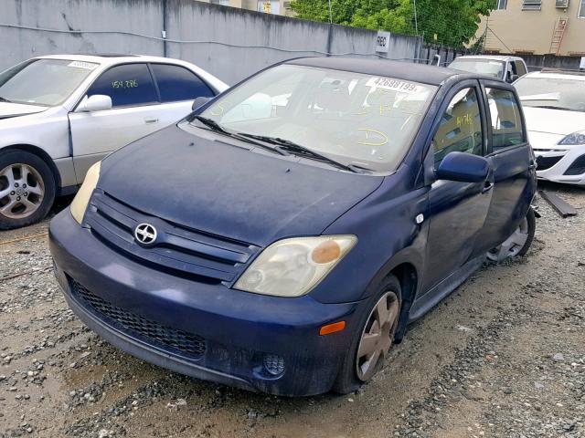 JTKKT624250100815 - 2005 TOYOTA SCION XA BLUE photo 2