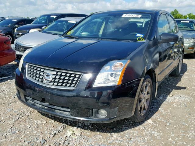 3N1AB61E18L657077 - 2008 NISSAN SENTRA 2.0 BLACK photo 2