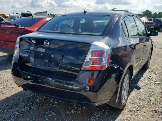 3N1AB61E18L657077 - 2008 NISSAN SENTRA 2.0 BLACK photo 4