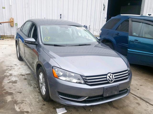 1VWAP7A30CC083494 - 2012 VOLKSWAGEN PASSAT S GRAY photo 1