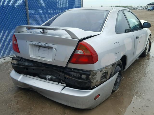 JA3AY11A81U012058 - 2001 MITSUBISHI MIRAGE DE WHITE photo 4