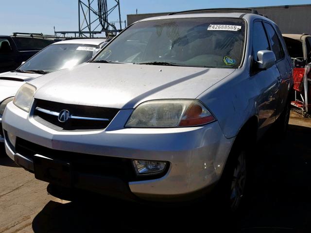 2HNYD18663H503371 - 2003 ACURA MDX TOURIN SILVER photo 2