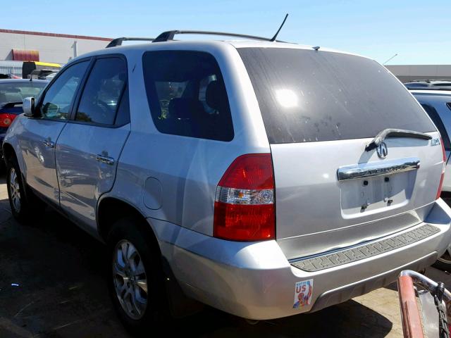 2HNYD18663H503371 - 2003 ACURA MDX TOURIN SILVER photo 3