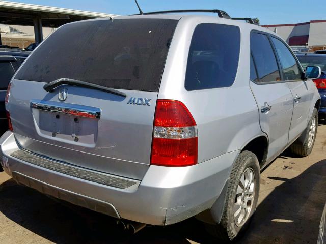 2HNYD18663H503371 - 2003 ACURA MDX TOURIN SILVER photo 4