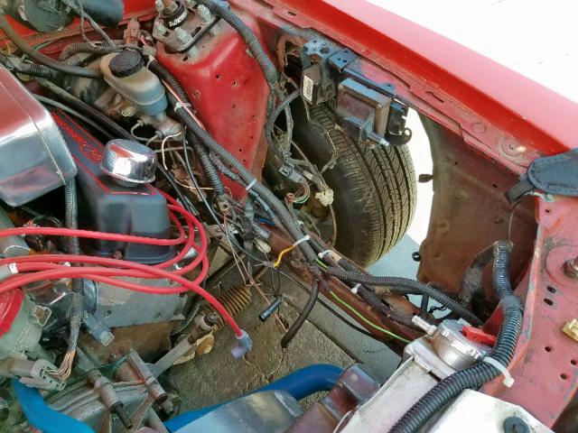 1FACP40E2MF118524 - 1991 FORD MUSTANG LX RED photo 9