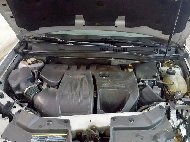 1G1AL55F277403042 - 2007 CHEVROLET COBALT LT GRAY photo 7